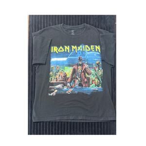 Iron Maiden 2012 North American Tour Band T-Shirt –Vintage Y2K Metal Concert Tee